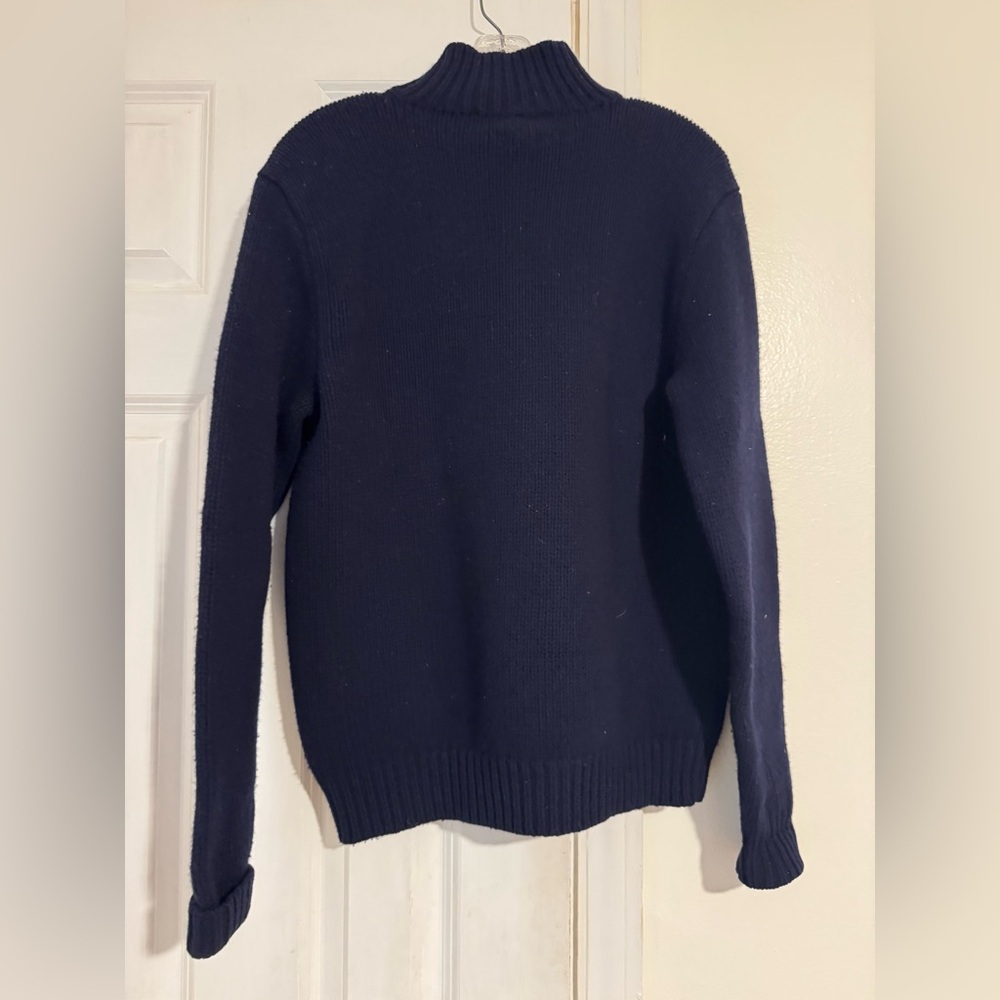 Polo Ralph Lauren Wool Knit Toggle button Sweater size M knit - Picture 8 of 9